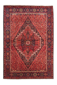 Alfombra persa - Nómada - 148 x 100 cm - rojo