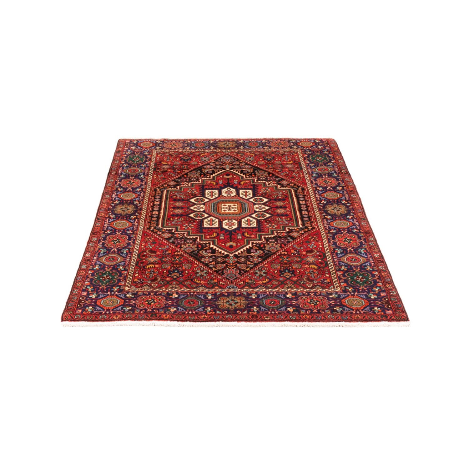 Alfombra persa - Nómada - 152 x 100 cm - rojo