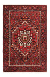 Alfombra persa - Nómada - 155 x 103 cm - rojo