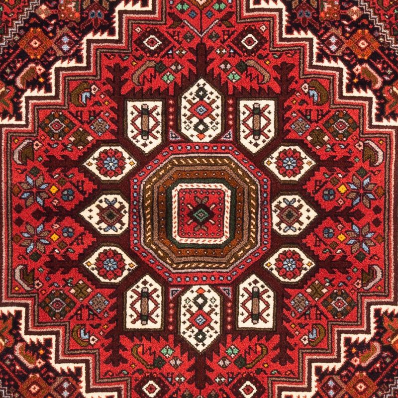 Alfombra persa - Nómada - 155 x 103 cm - rojo