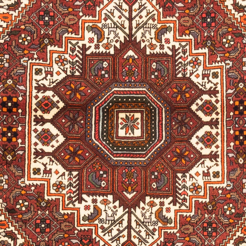 Alfombra persa - Nómada - 149 x 100 cm - rojo