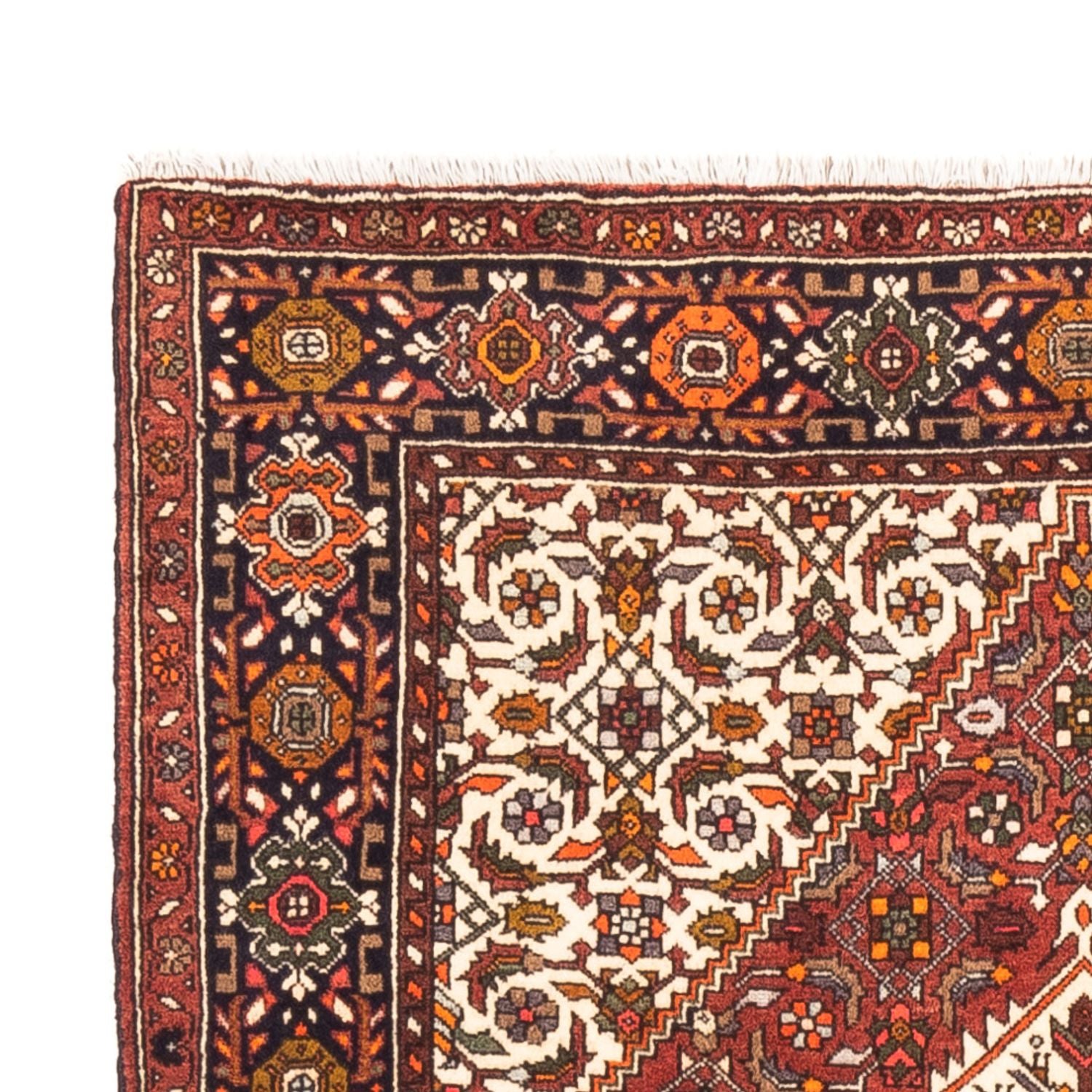 Alfombra persa - Nómada - 149 x 100 cm - rojo
