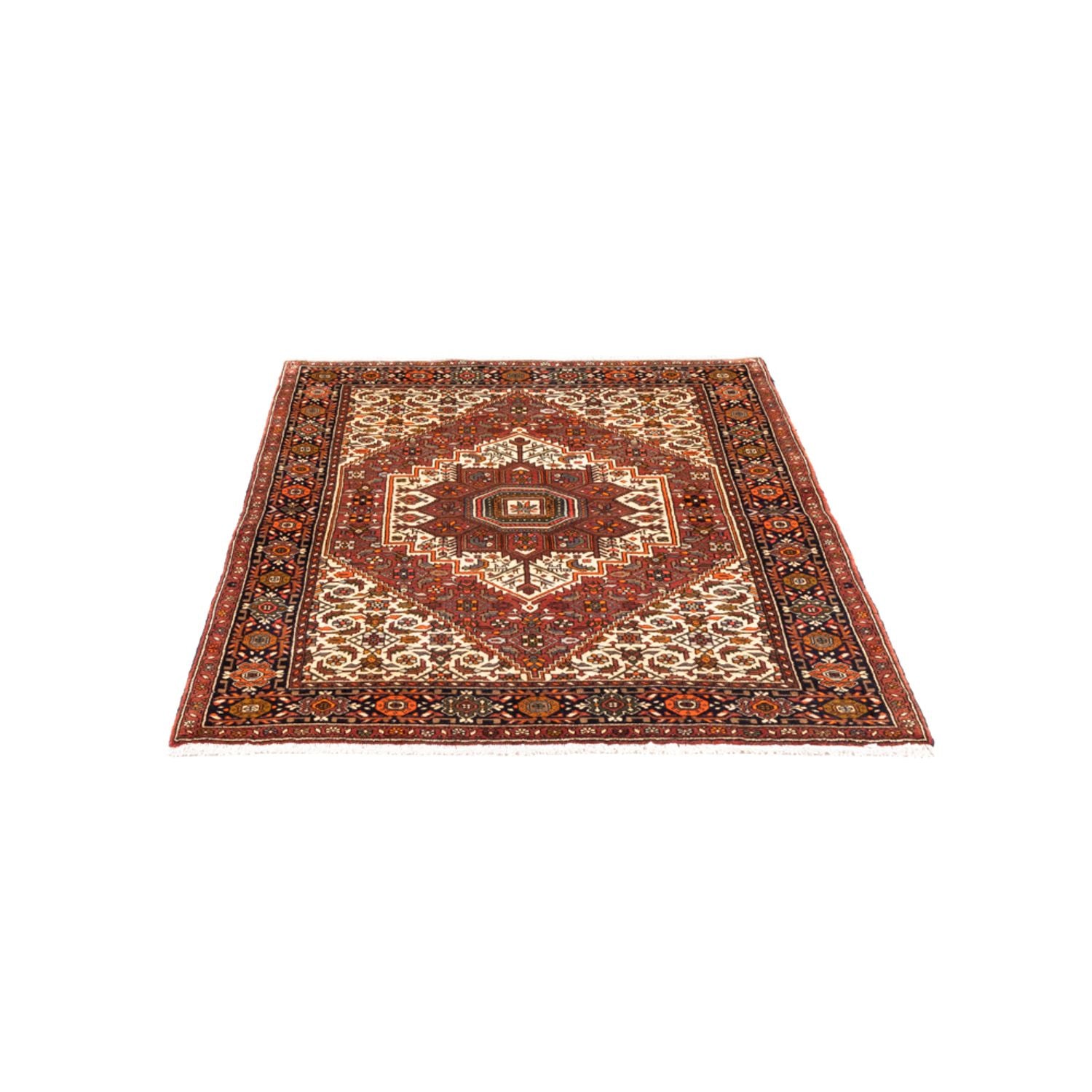 Alfombra persa - Nómada - 149 x 100 cm - rojo