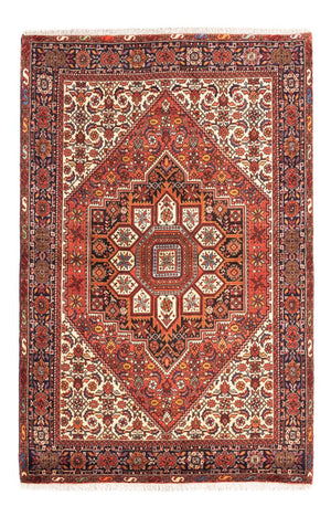 Alfombra persa - Nómada - 135 x 102 cm - rojo
