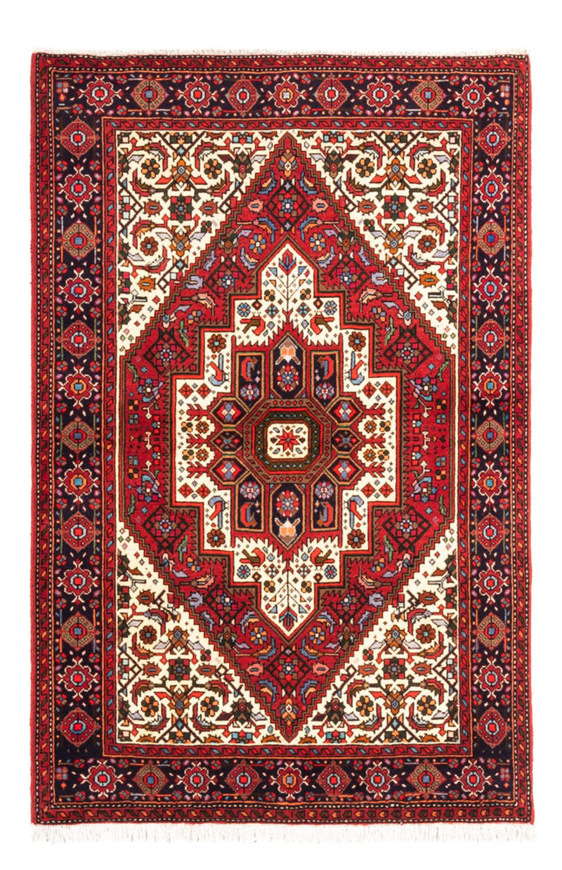 Alfombra persa - Nómada - 150 x 97 cm - rojo
