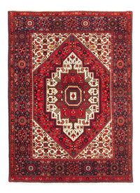 Alfombra persa - Nómada - 142 x 102 cm - rojo