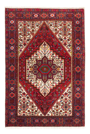 Alfombra persa - Nómada - 146 x 100 cm - rojo