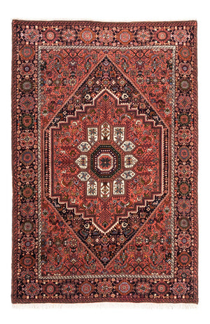 Alfombra persa - Nómada - 147 x 100 cm - rojo