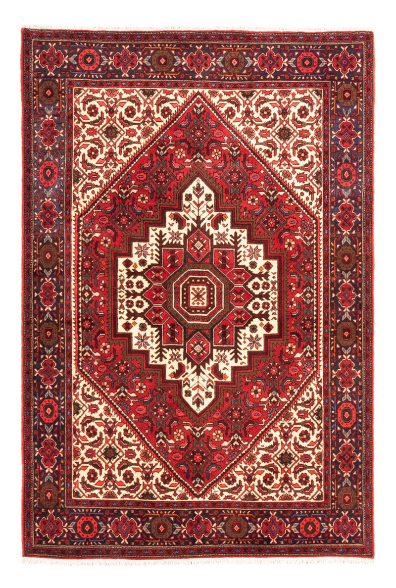 Alfombra persa - Nómada - 148 x 100 cm - rojo