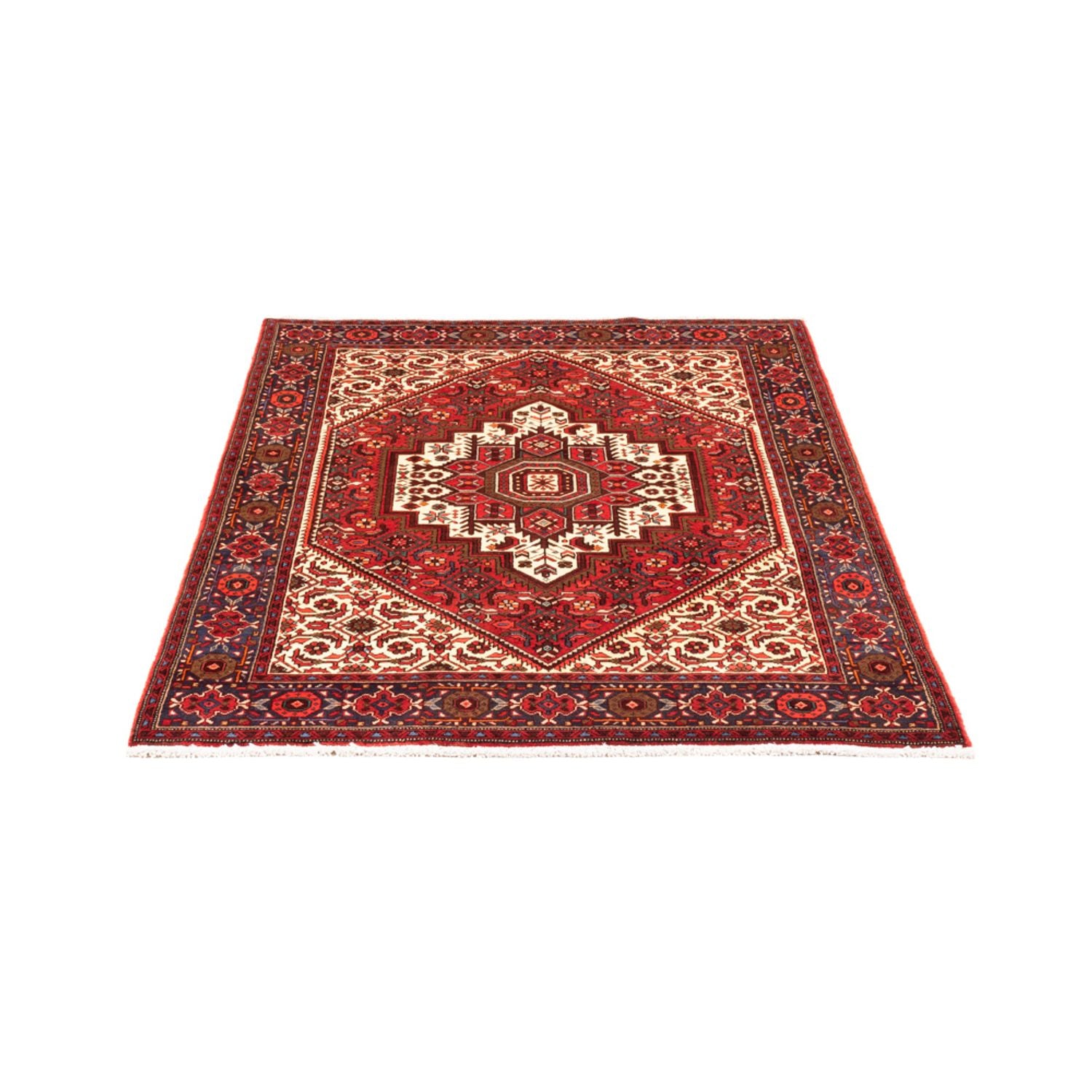 Alfombra persa - Nómada - 148 x 100 cm - rojo