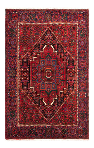 Alfombra persa - Nómada - 155 x 102 cm - rojo