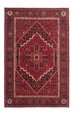 Alfombra persa - Nómada - 150 x 102 cm - rojo