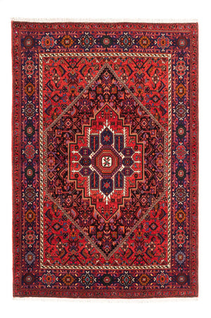 Alfombra persa - Nómada - 148 x 102 cm - rojo