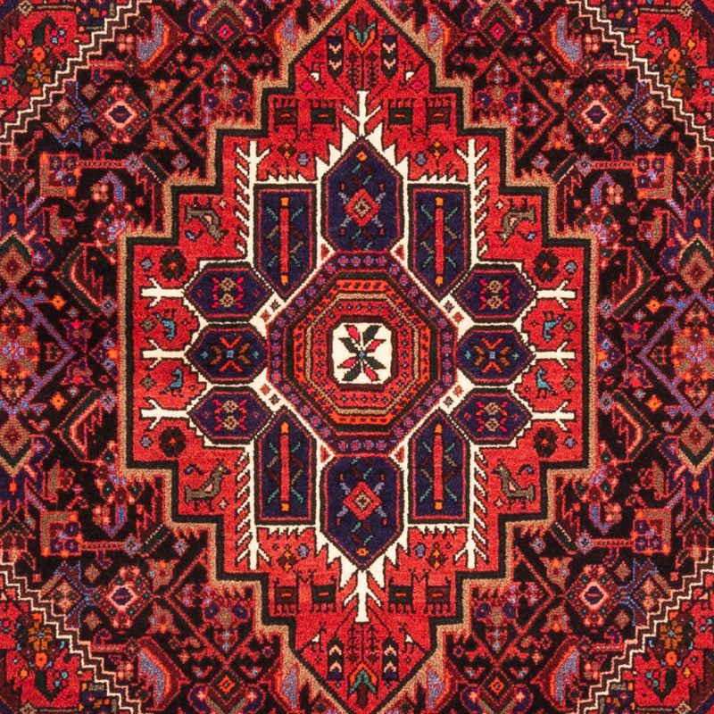 Alfombra persa - Nómada - 148 x 102 cm - rojo