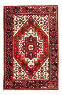 Alfombra persa - Nómada - 150 x 97 cm - rojo