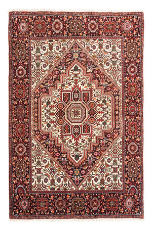 Alfombra persa - Nómada - 155 x 106 cm - crema