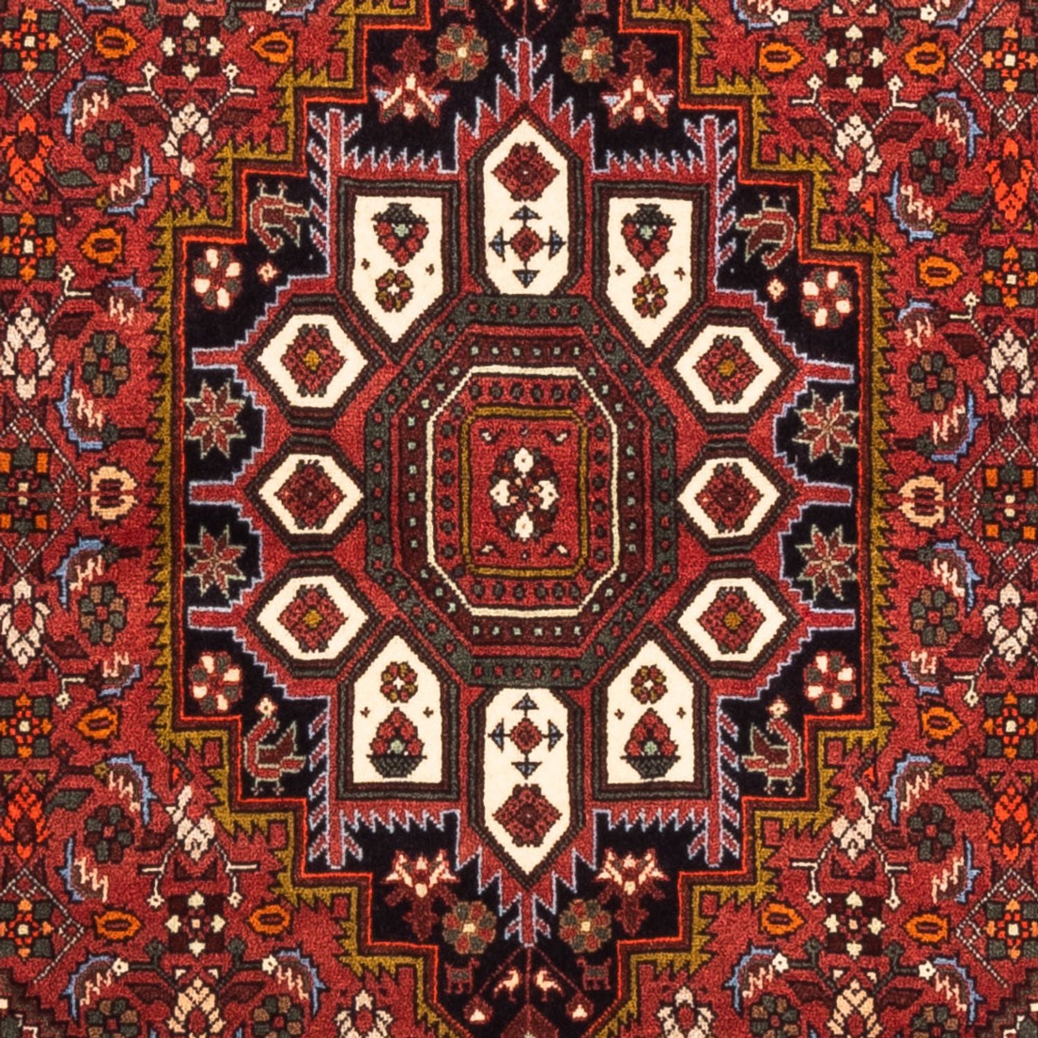Alfombra persa - Nómada - 156 x 103 cm - rojo