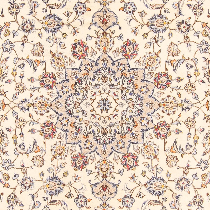 Alfombra persa - Keshan - 274 x 197 cm - crema