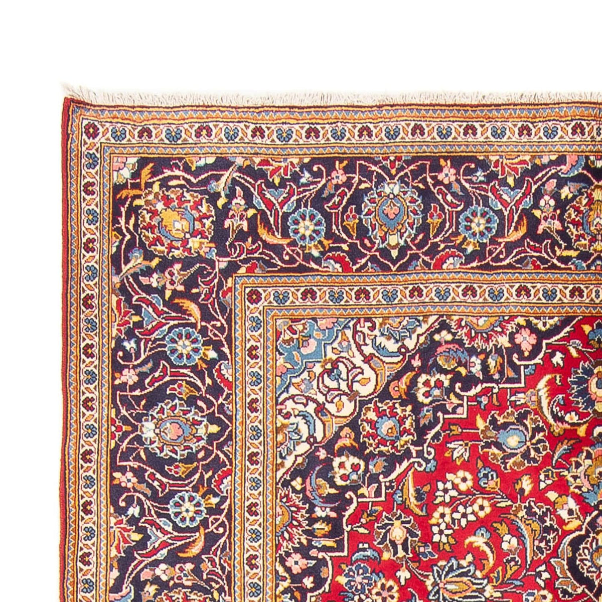 Kashan Alfombra 194x288cm - Alfombra persa - rojo