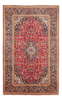 Alfombra persa - Keshan - 293 x 193 cm - rojo