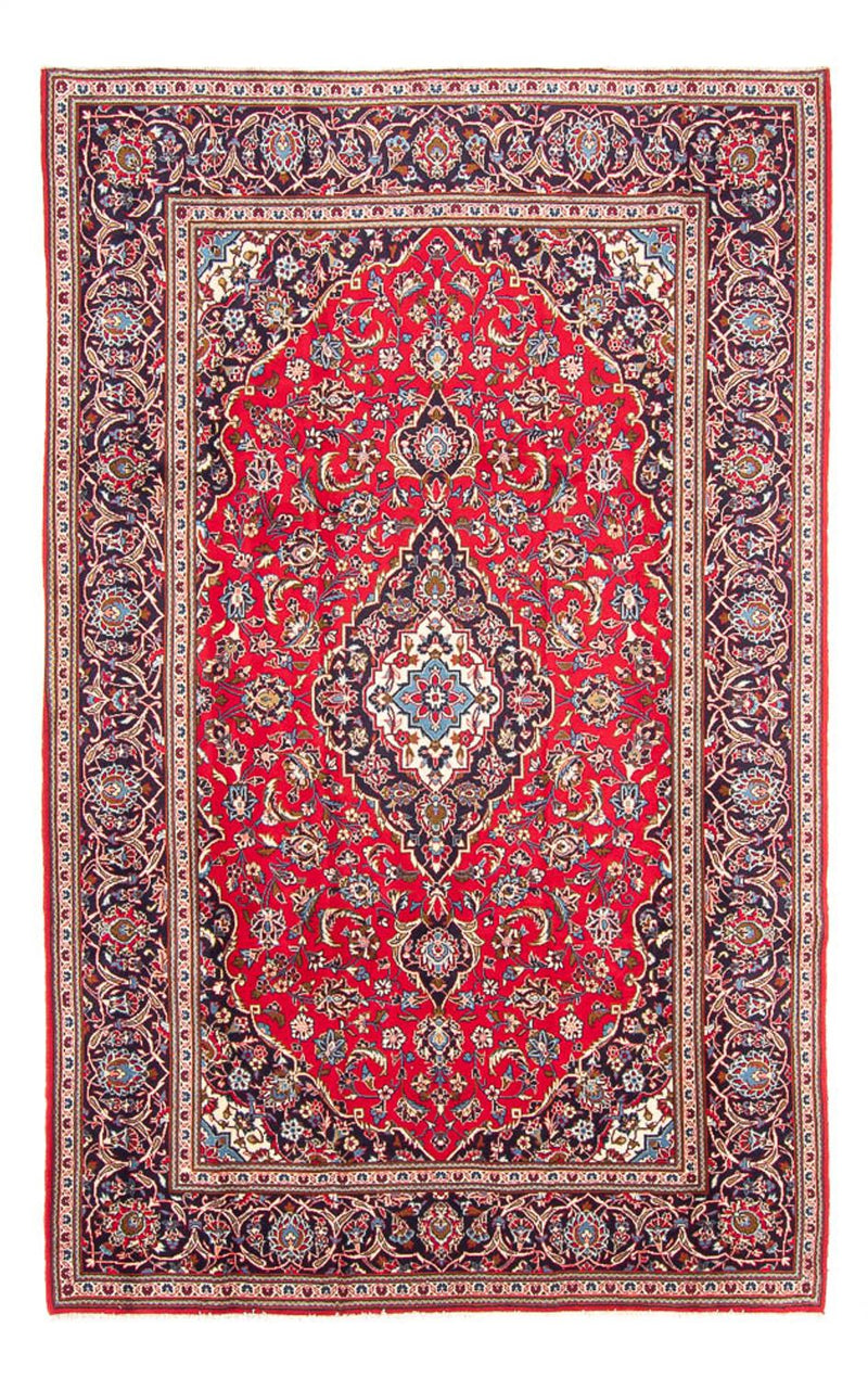 Alfombra persa - Keshan - 292 x 194 cm - rojo