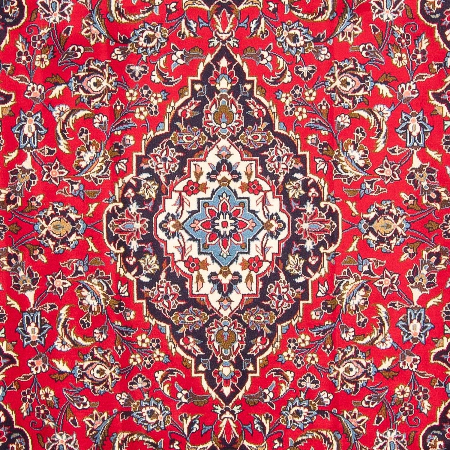 Alfombra persa - Keshan - 292 x 194 cm - rojo