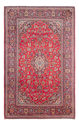 Alfombra persa - Keshan - 294 x 194 cm - rojo