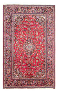 Alfombra persa - Keshan - 294 x 194 cm - rojo