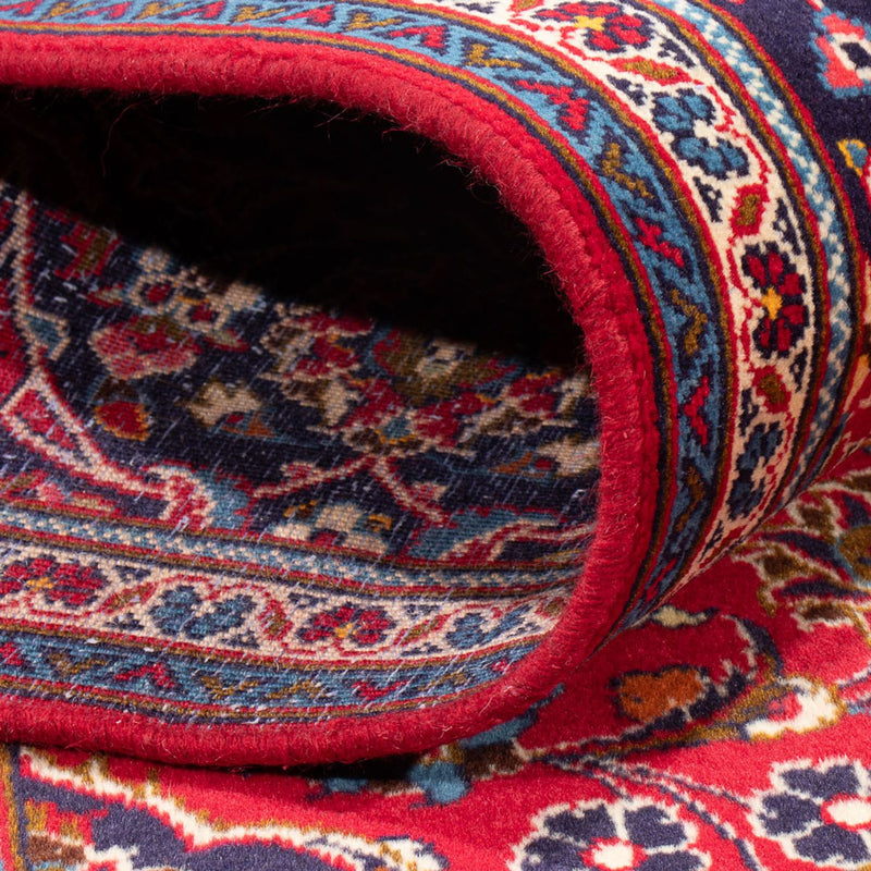 Alfombra persa - Keshan - 294 x 194 cm - rojo