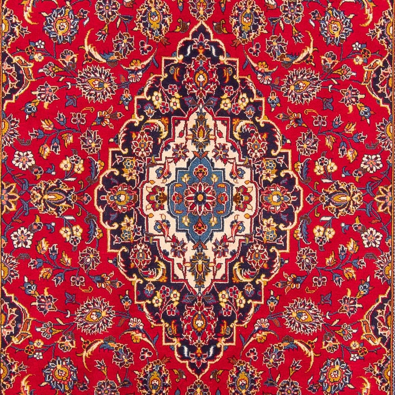 Alfombra persa - Keshan - 294 x 194 cm - rojo