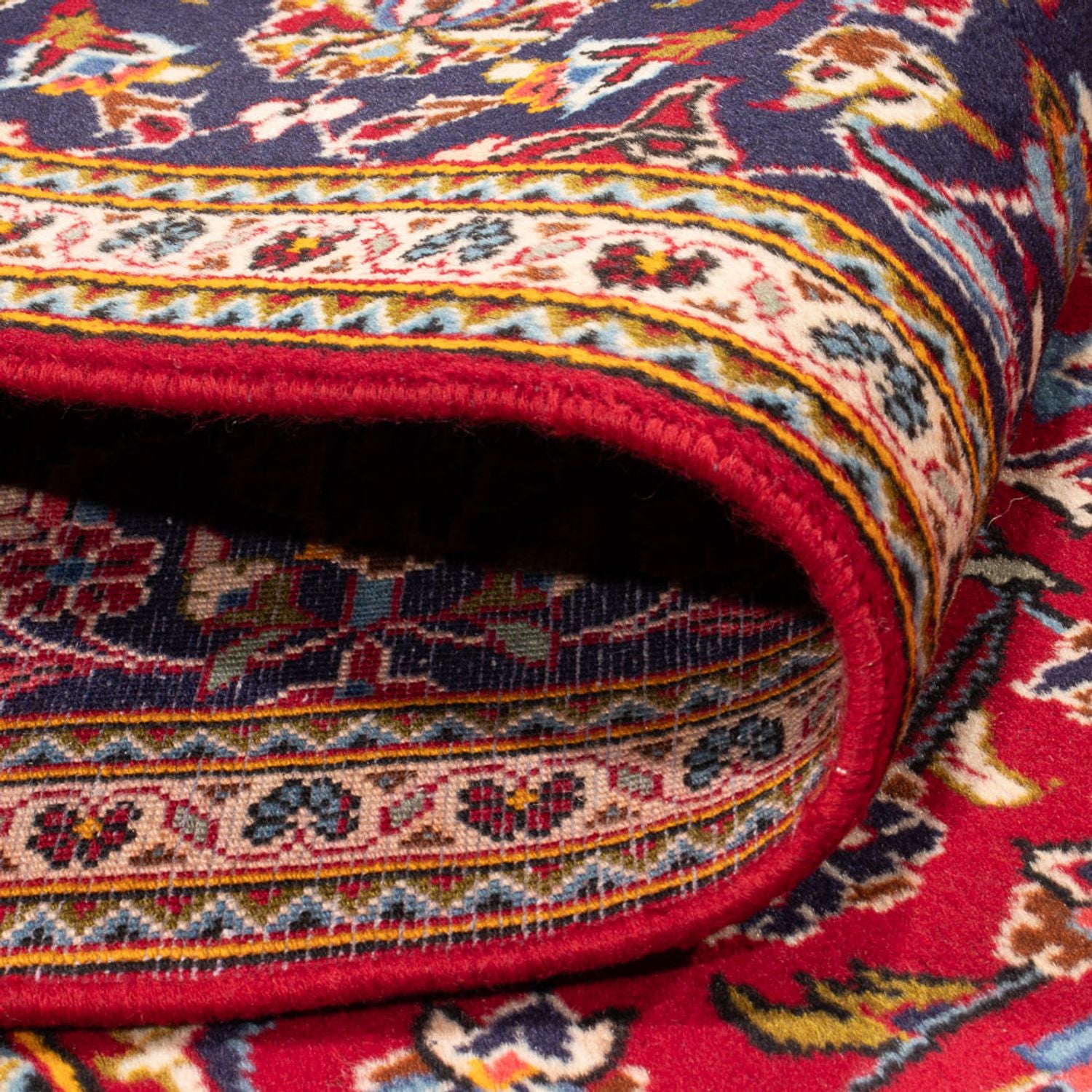 Alfombra persa - Keshan - 290 x 197 cm - rojo