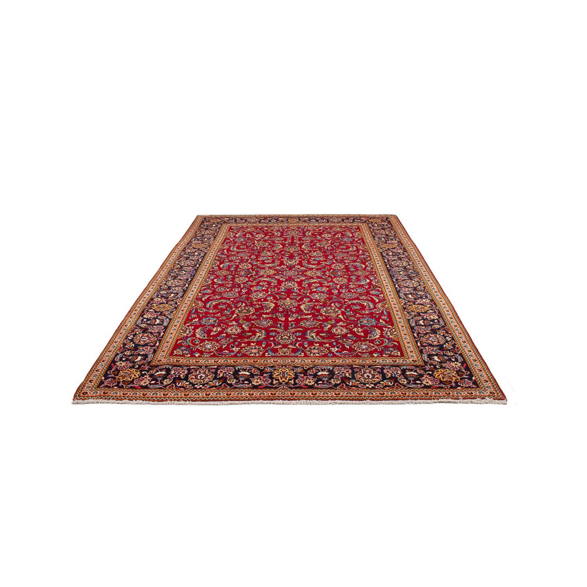 Alfombra persa - Keshan - 290 x 197 cm - rojo