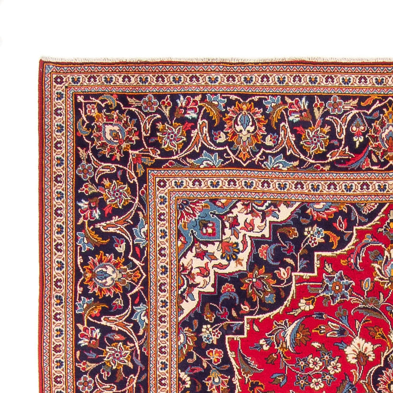 Alfombra persa - Keshan - 293 x 195 cm - rojo