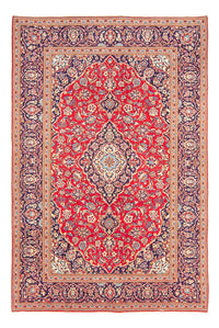 Alfombra persa - Keshan - 293 x 196 cm - rojo