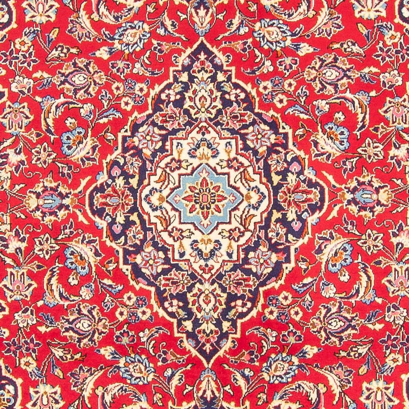 Alfombra persa - Keshan - 293 x 196 cm - rojo