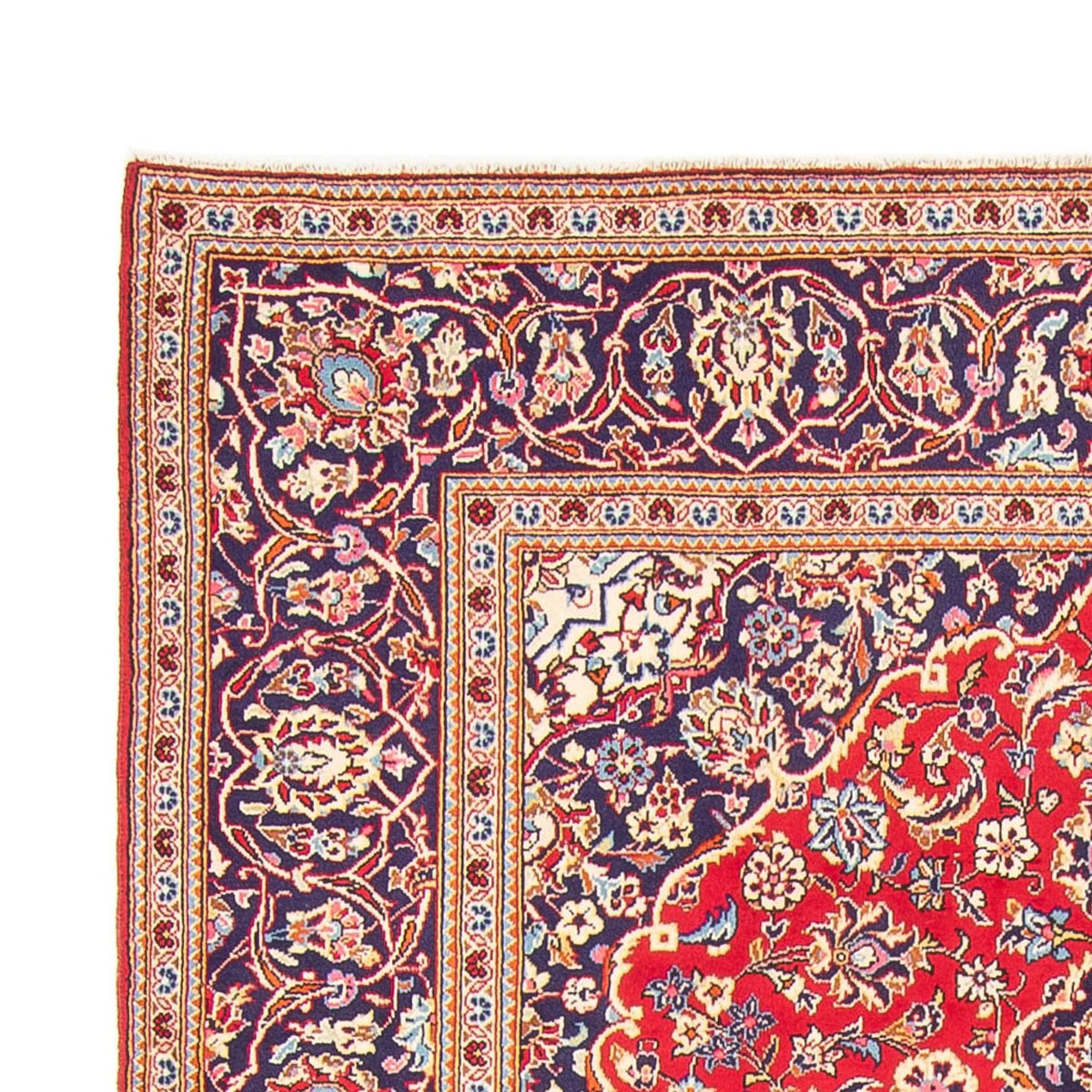 Kashan Alfombra 196x293cm - Alfombra persa