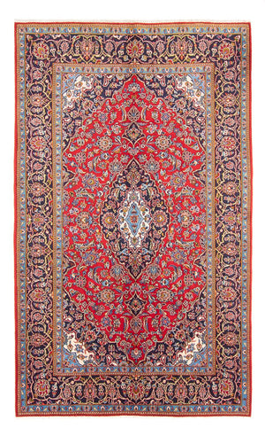 Alfombra persa - Keshan - 302 x 190 cm - rojo
