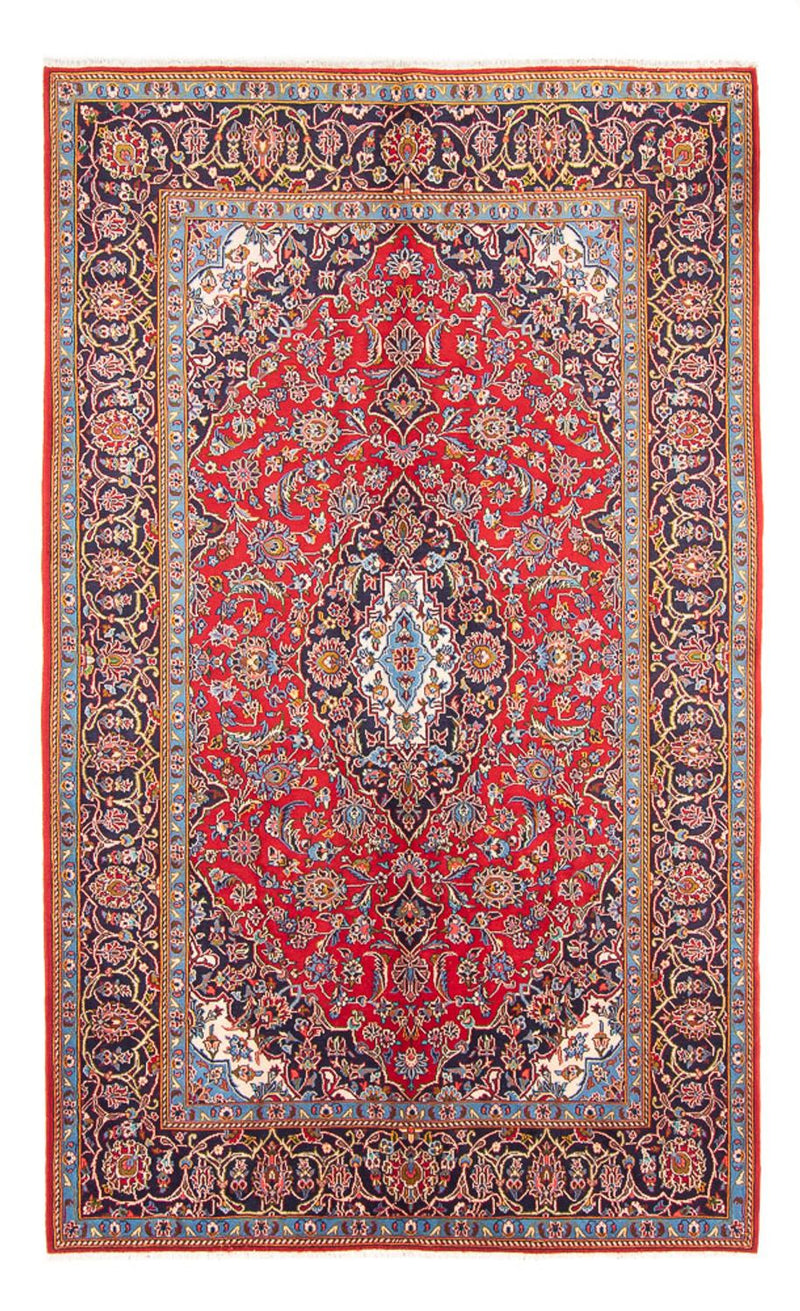 Alfombra persa - Keshan - 302 x 190 cm - rojo