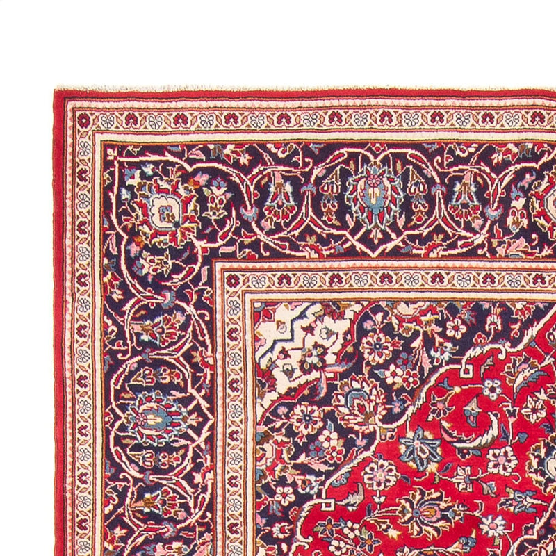 Alfombra persa - Keshan - 296 x 194 cm - rojo