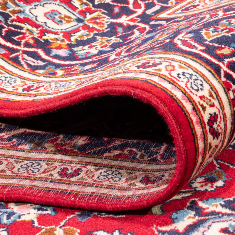 Alfombra persa - Keshan - 296 x 194 cm - rojo