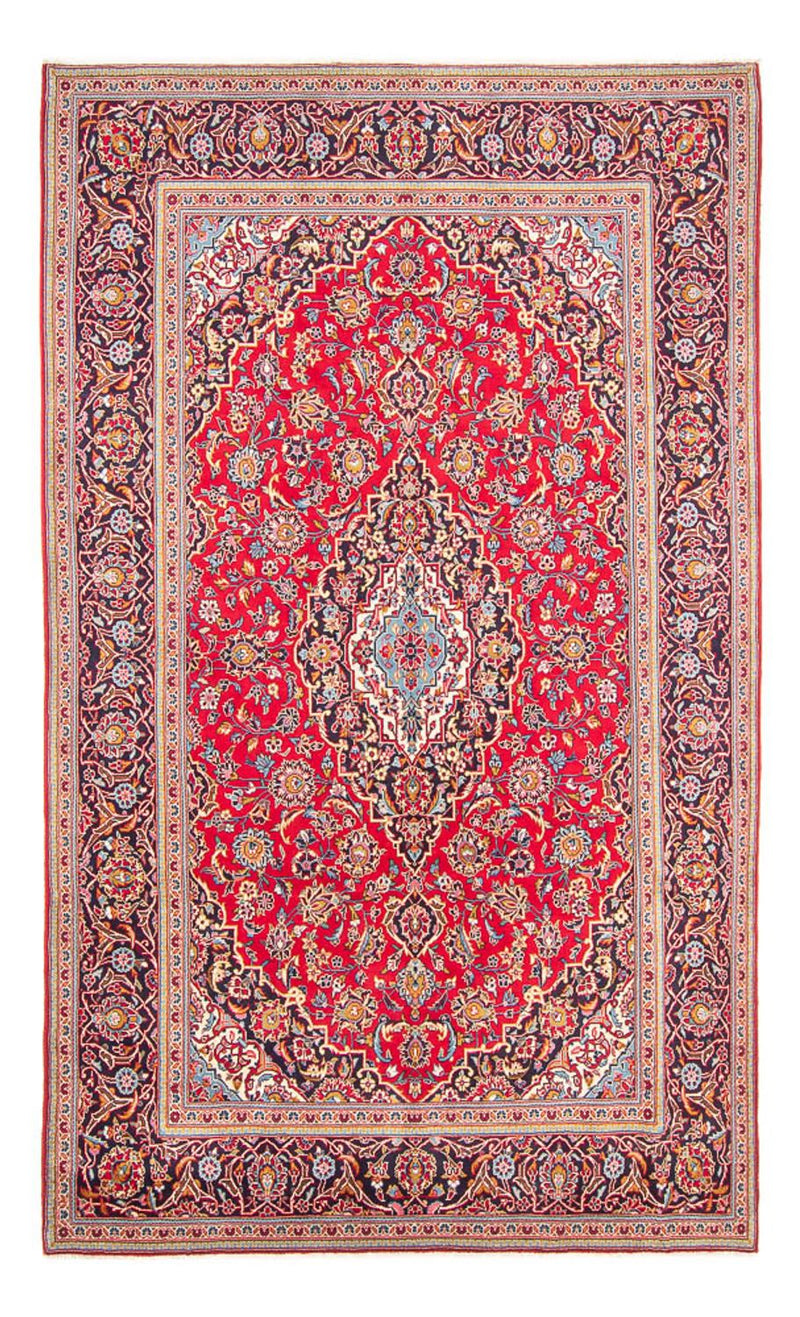 Alfombra persa - Keshan - 290 x 198 cm - rojo
