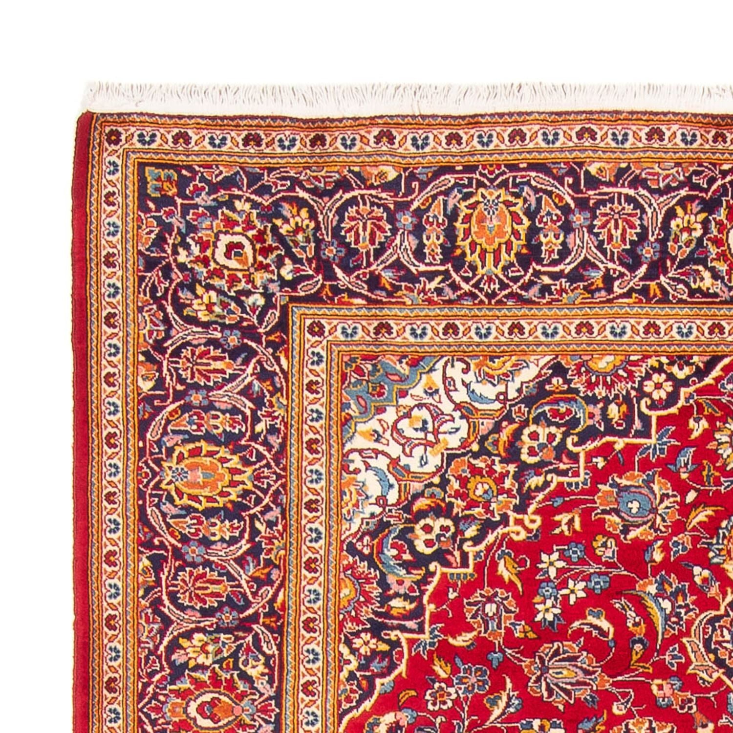 Alfombra persa - Keshan - 284 x 202 cm - rojo