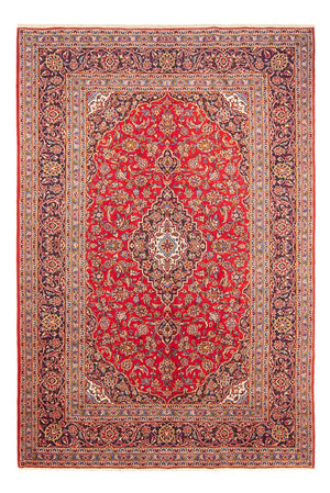 Alfombra persa - Keshan - 288 x 200 cm - rojo