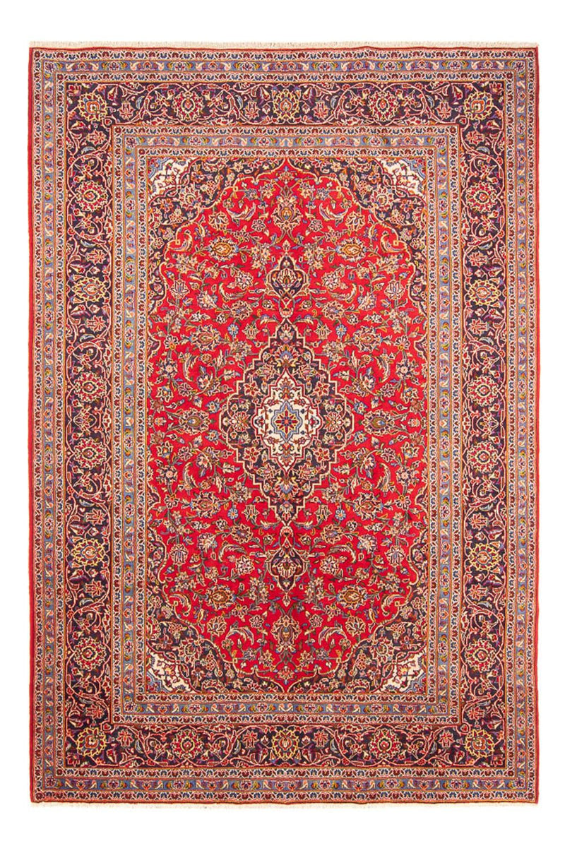 Alfombra persa - Keshan - 288 x 200 cm - rojo