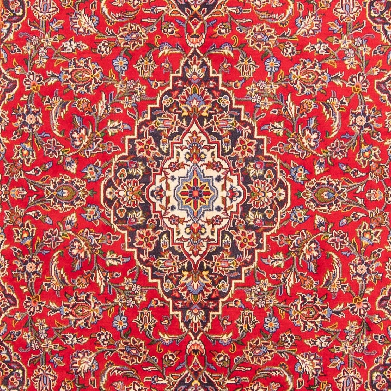 Alfombra persa - Keshan - 288 x 200 cm - rojo