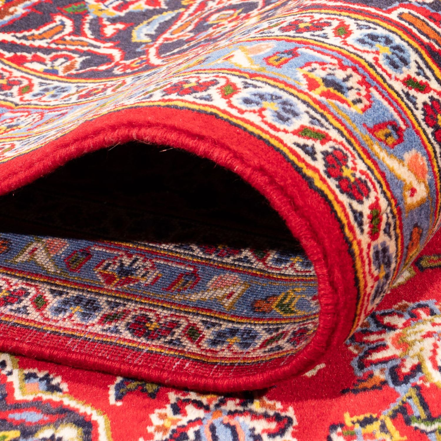 Alfombra persa - Keshan - 288 x 200 cm - rojo