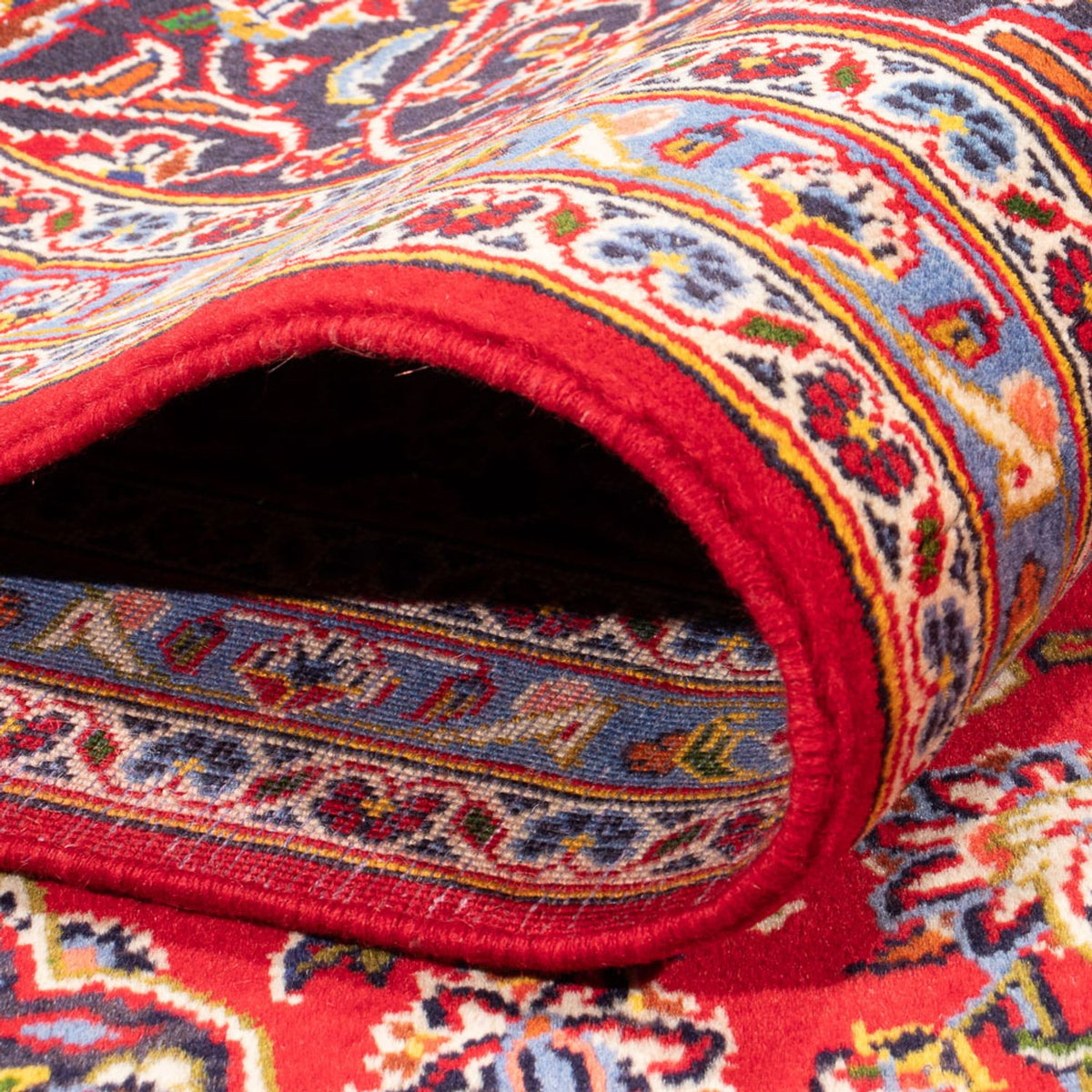 Alfombra persa - Keshan - 288 x 200 cm - rojo