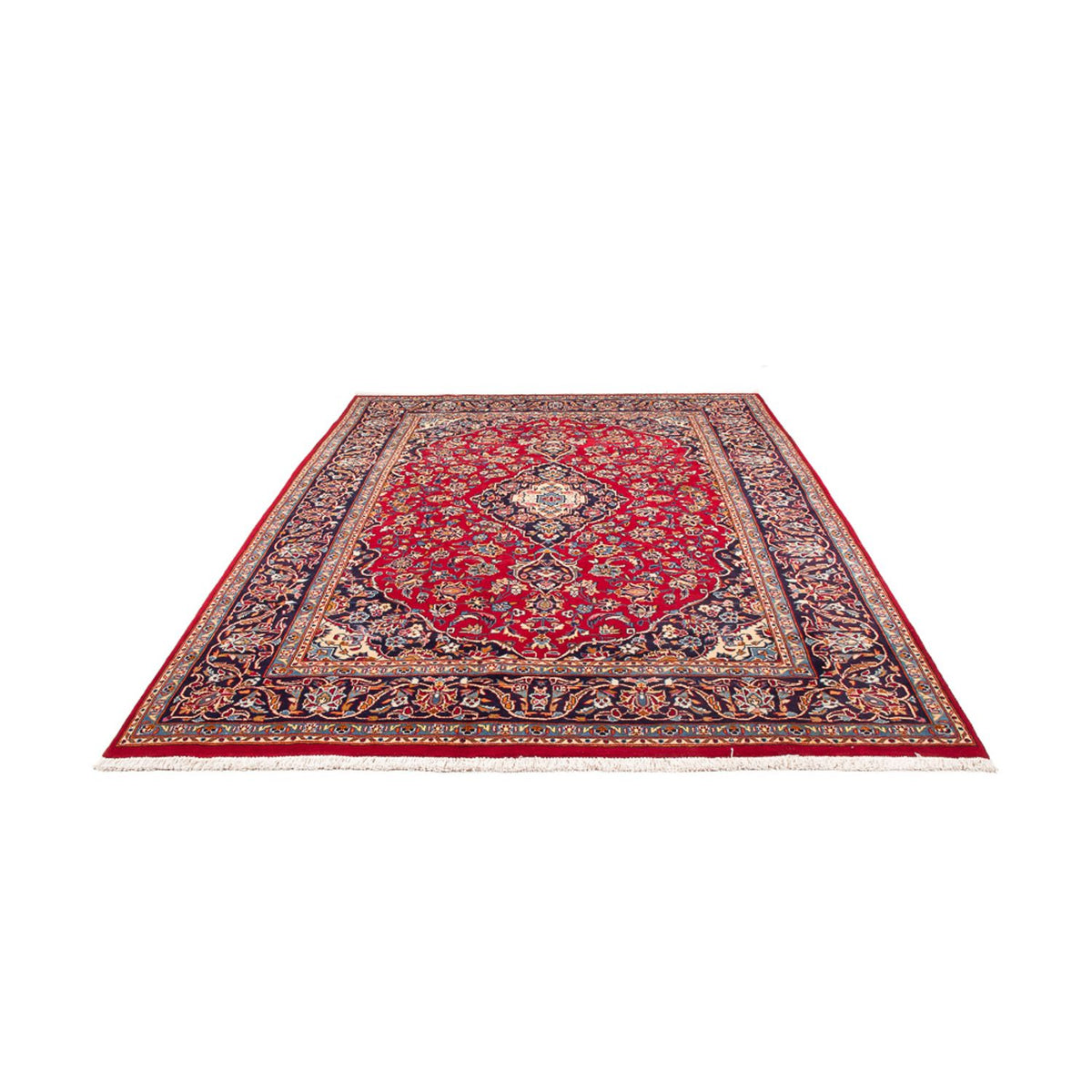Alfombra persa - Keshan - 284 x 203 cm - rojo