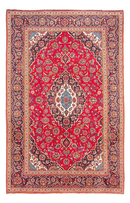 Alfombra persa - Keshan - 295 x 196 cm - rojo
