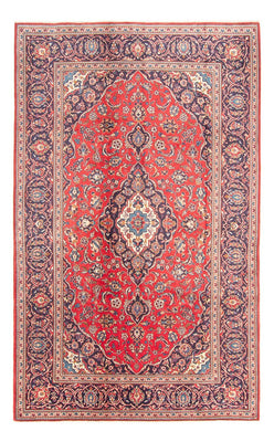 Alfombra persa - Keshan - 303 x 191 cm - rojo
